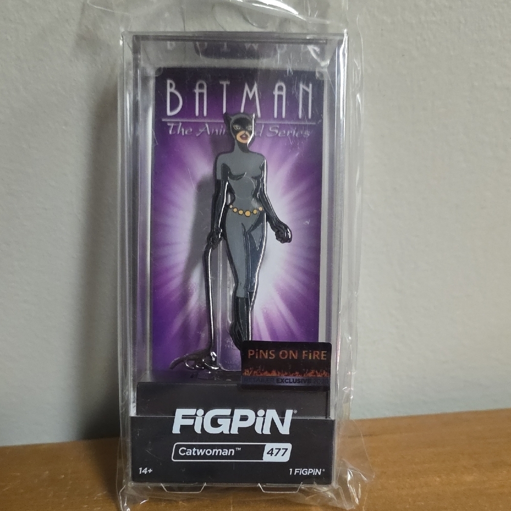 FiGPiN Catwoman Figpin (Pins On Fire Edition)